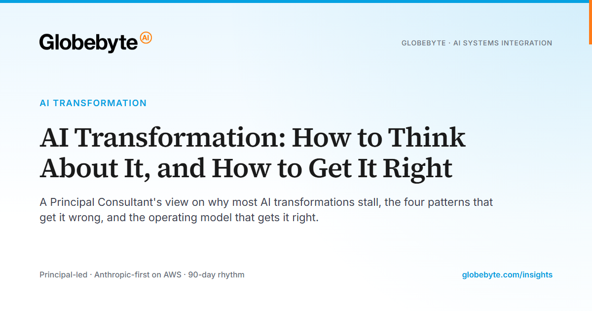 AI Transformation: How to Get It Right | Globebyte AI